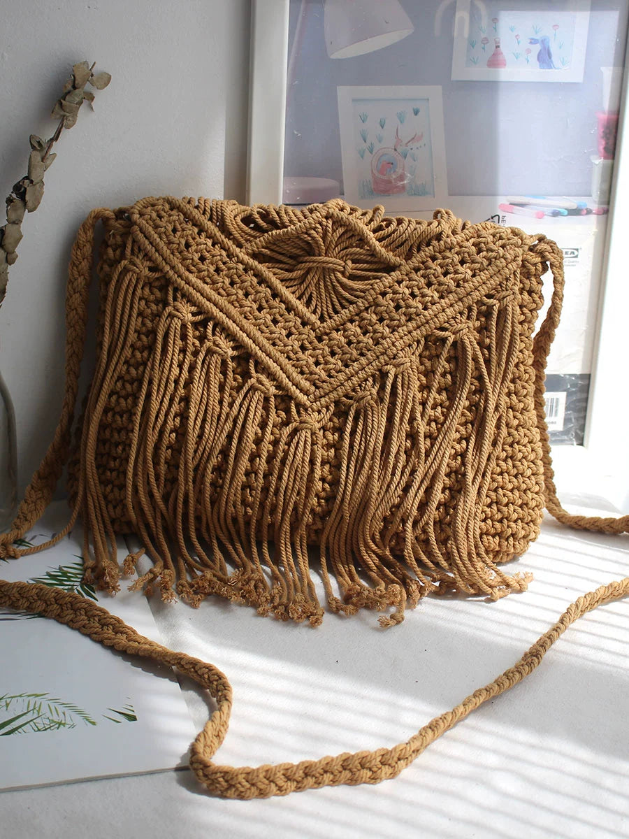 Knitted Style Vacation Bag