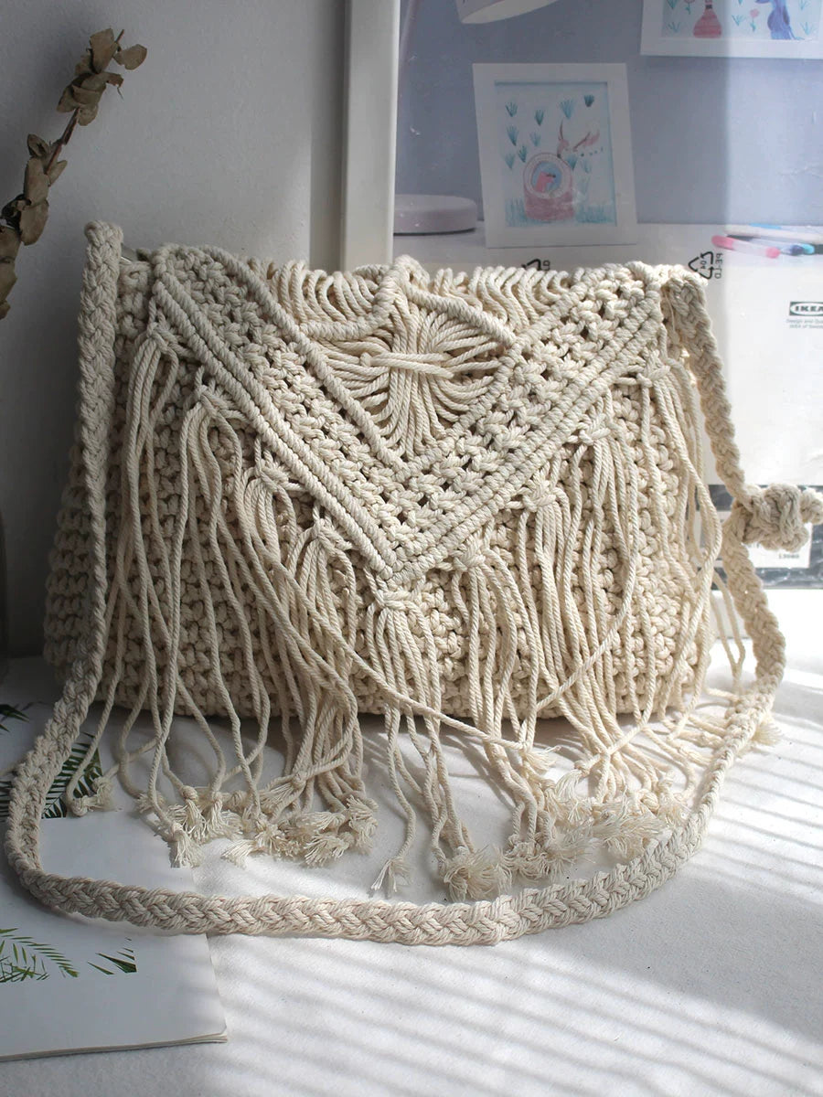 Knitted Style Vacation Bag