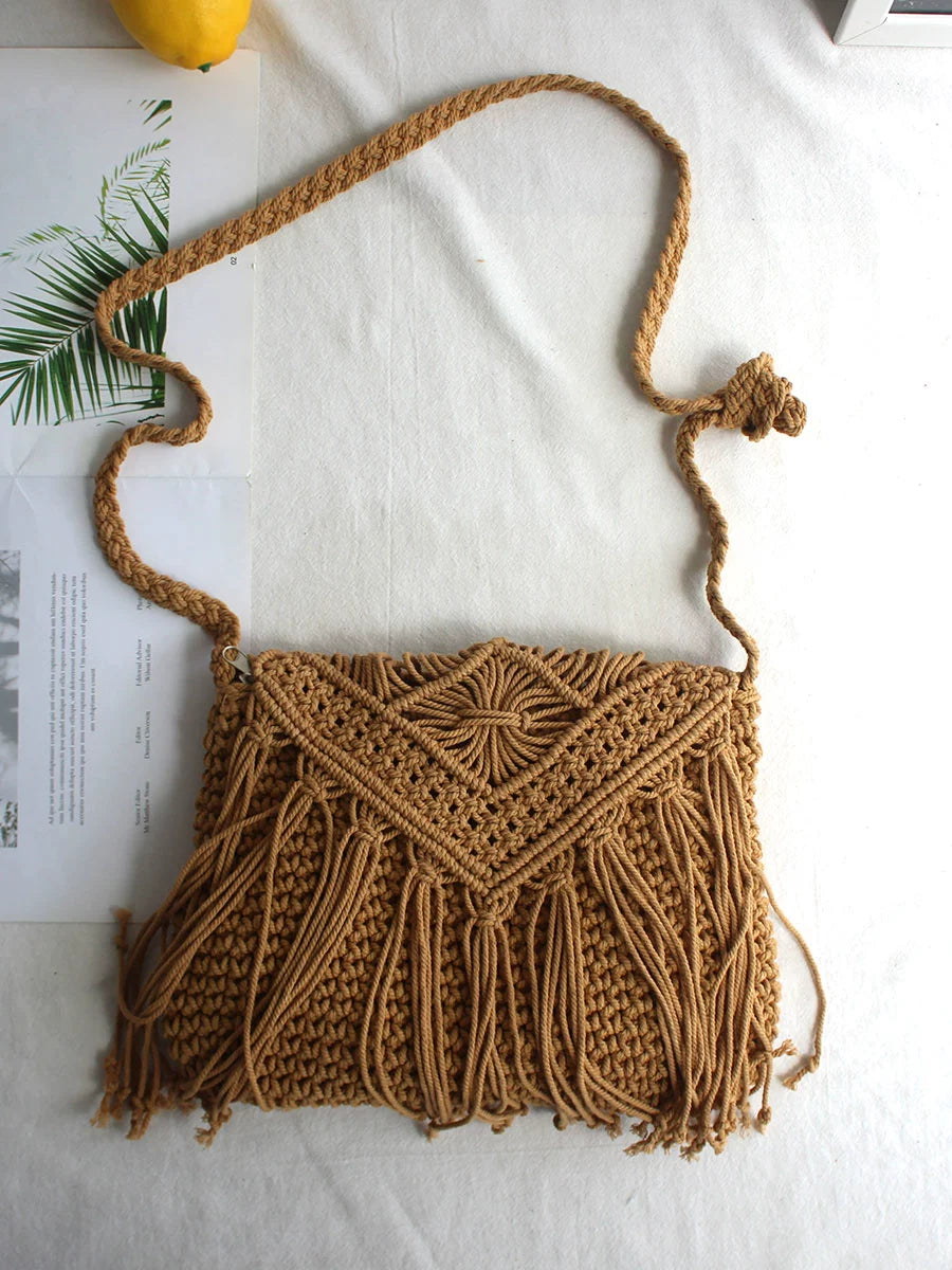 Knitted Style Vacation Bag