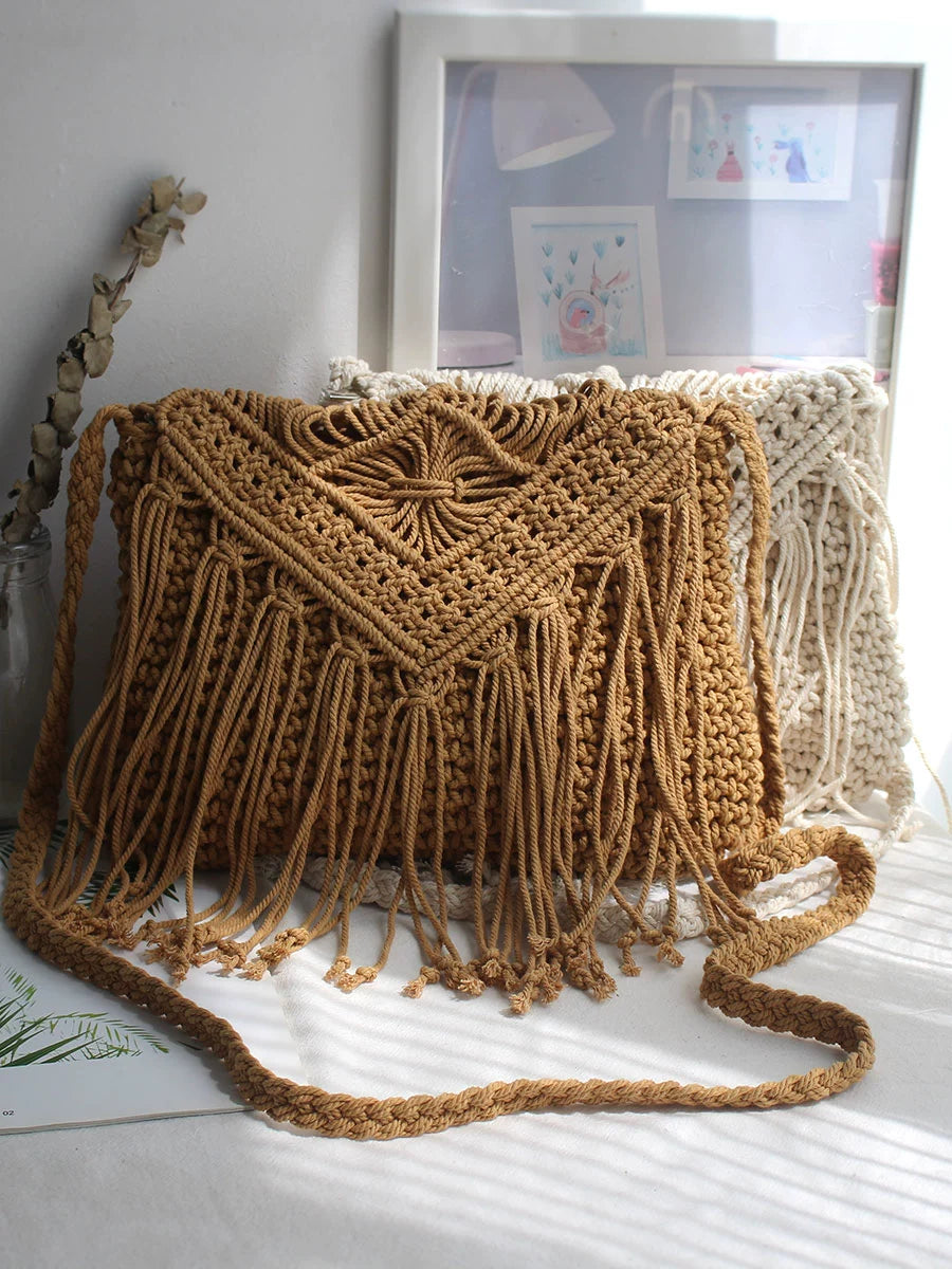 Knitted Style Vacation Bag