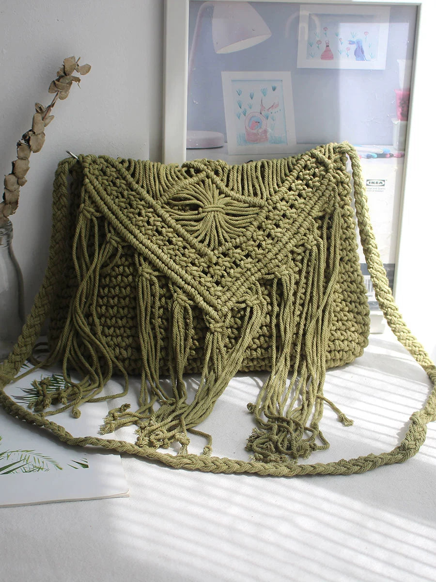 Knitted Style Vacation Bag