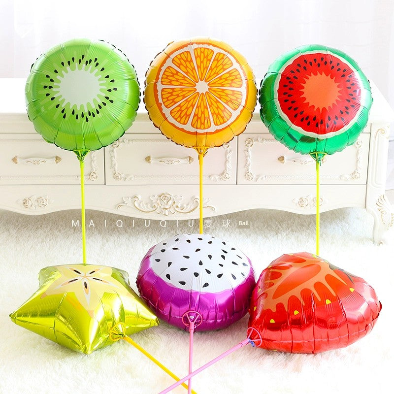 18-Inch Aluminum Fruit Balloon