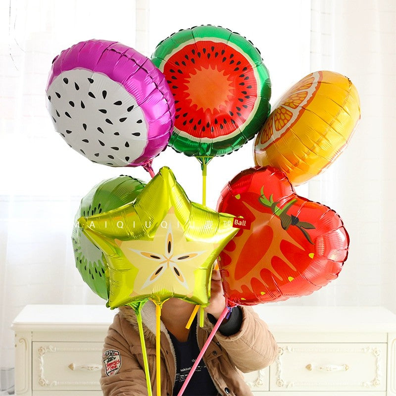 18-Inch Aluminum Fruit Balloon