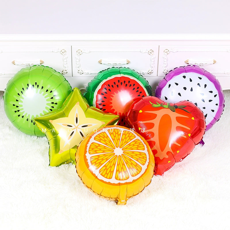 18-Inch Aluminum Fruit Balloon